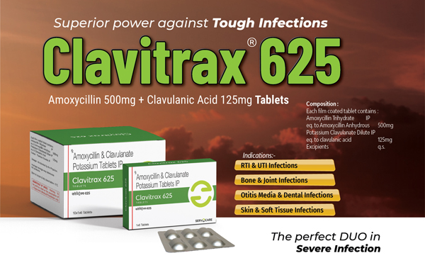 Amoxycillin and Clavitrax Acid Tablets