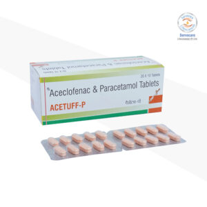Aceclofenac 100mg + Paracetamol 325mg Tablet