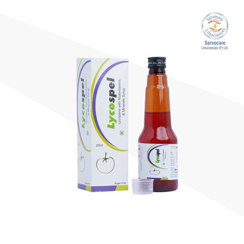 Lycopene Antioxidant Multivitamin and Multimineral Syrup