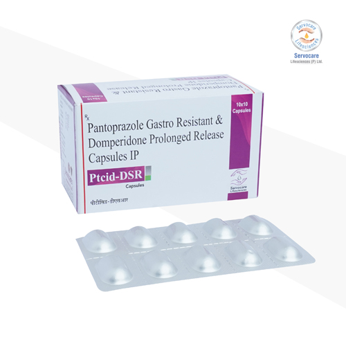 Pantoprazole 40 mg + Domperidone 10 mg Tablet Manufacturer