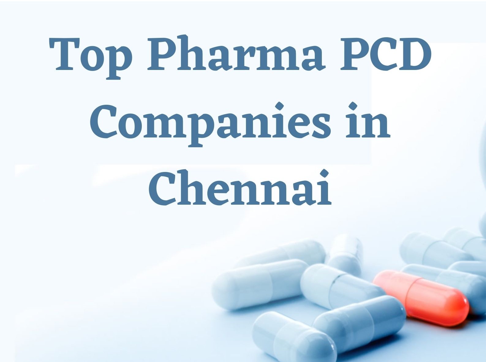 Top Pharma PCD Companies in Chennai