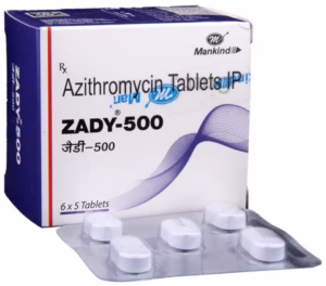 Zady 500 azithromycin tablets affordable antibiotic in India