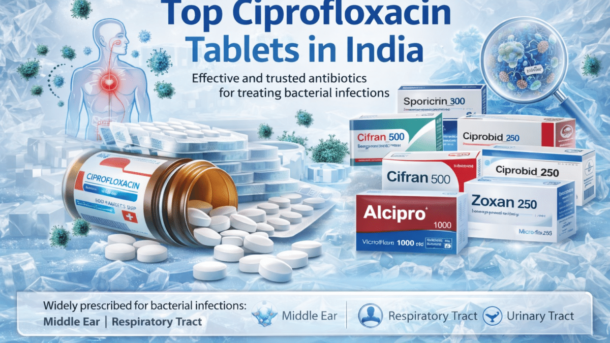 Top Ciprofloxacin Tablets in India