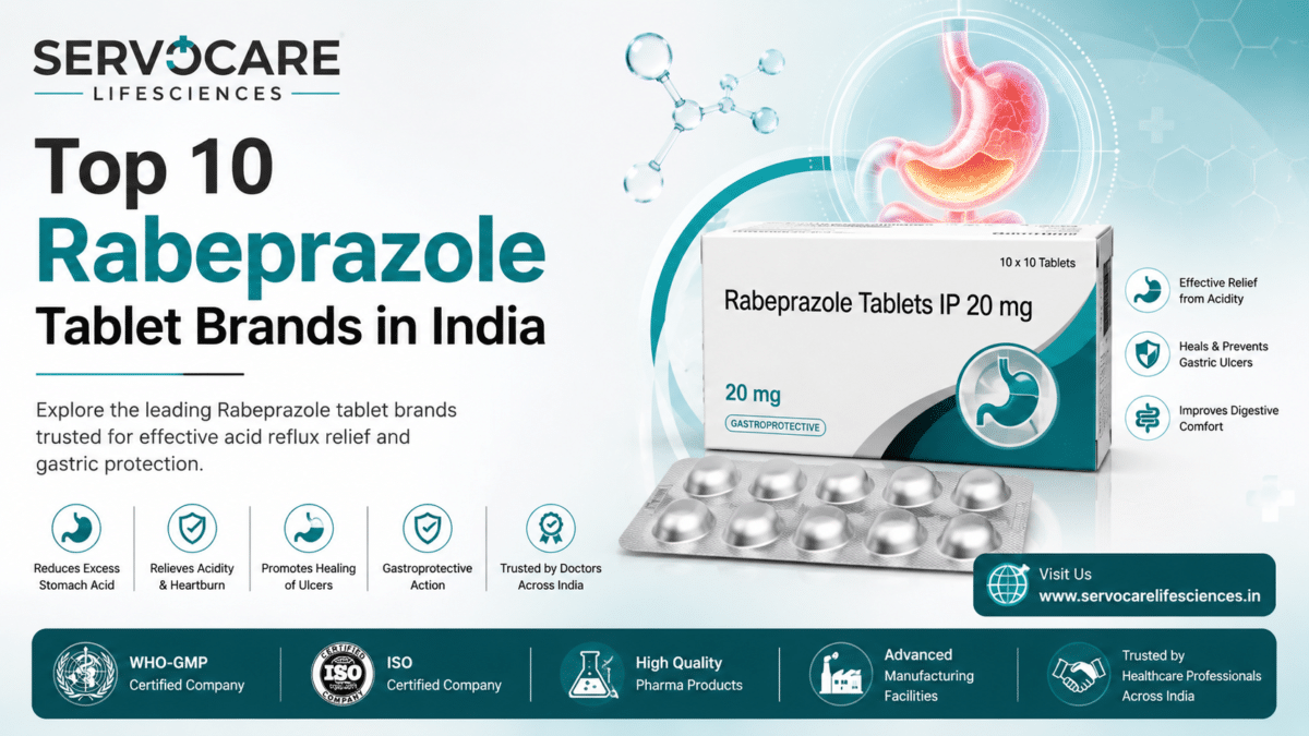 Top 10 Rabeprazole Tablet Brands in India