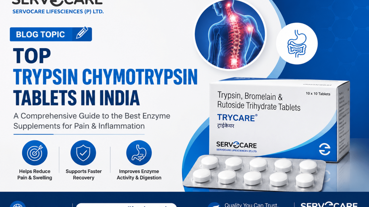 Top Trypsin Chymotrypsin Tablets in India