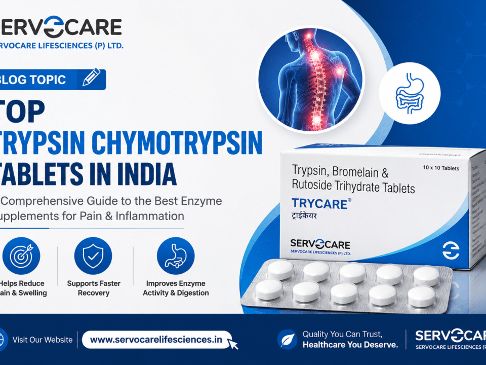 Top Trypsin Chymotrypsin Tablets in India